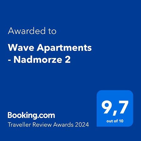 Wave Apartments - Nadmorze 2 Gdańsk Kültér fotó